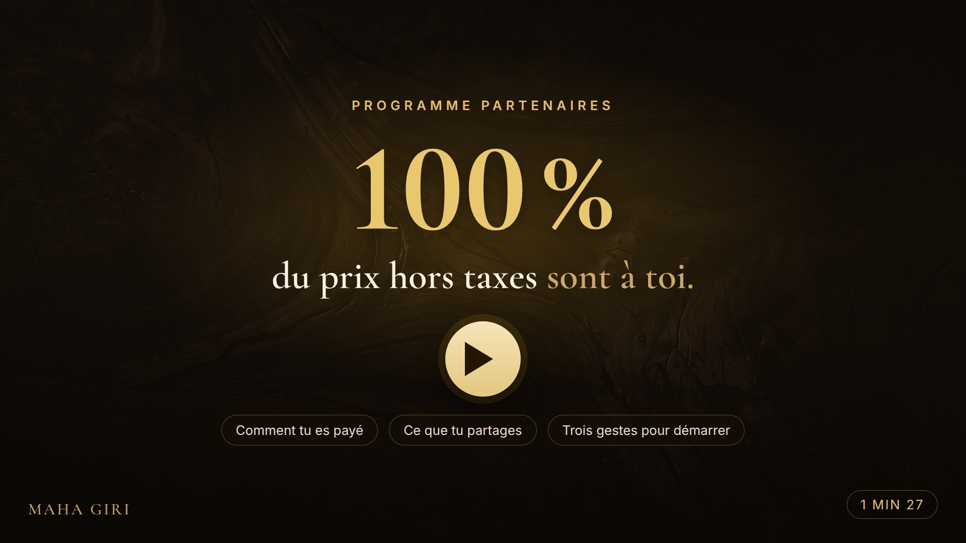Comment ca marche ? Le tuto du Programme Partenaires, en 1 min 27